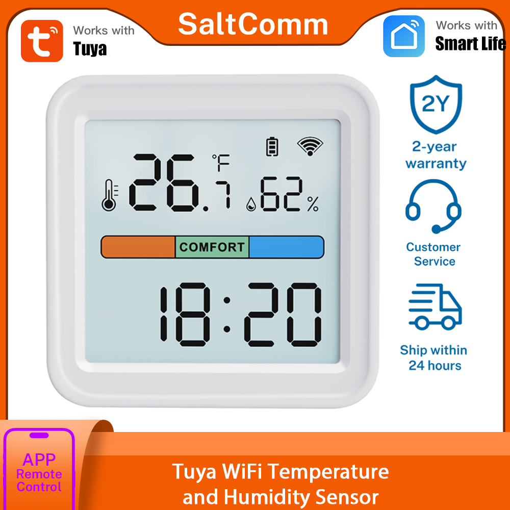 Home Assistant Tuya - Nuevo Sensor de Temperatura y Humedad