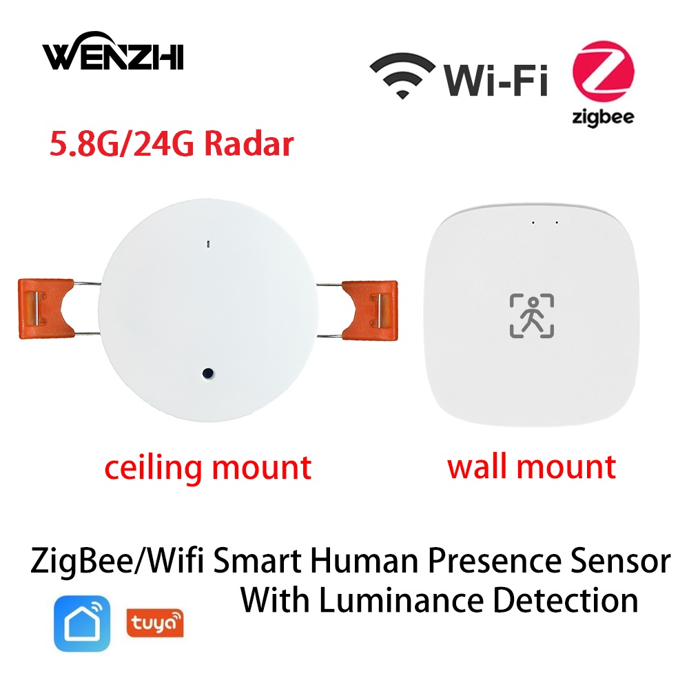 Home Assistant Tuya - ZigBee-Sensor de movimiento de presencia humana